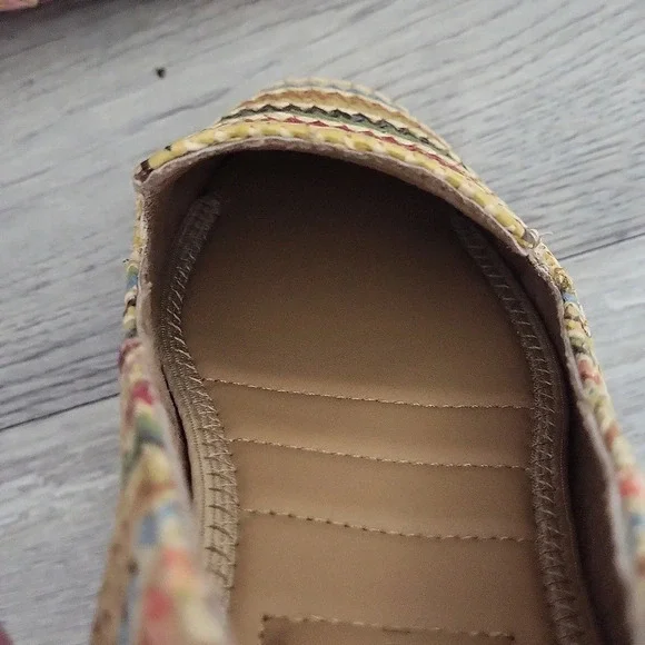 Kelly & Katie Womens 6M Peyton Multicolored Slip On Loafer Comfort Casual NEW - Picture 11 of 12